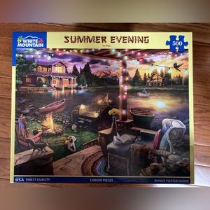 White Mountain 500 piece puzzle
